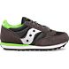 Kids' Saucony Jazz Original Sneakers Grey / Black / Green | Singapore 878ZUTG